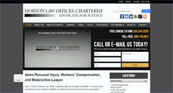 Desktop Screenshot of mortonlawyers.com